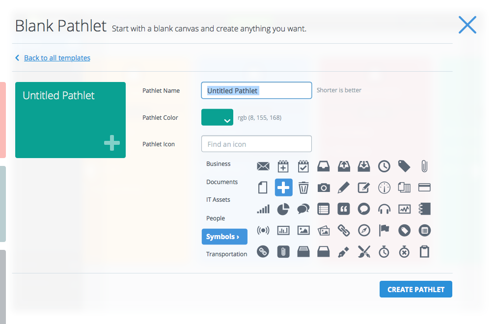 Studio - Add Pathlet Settings