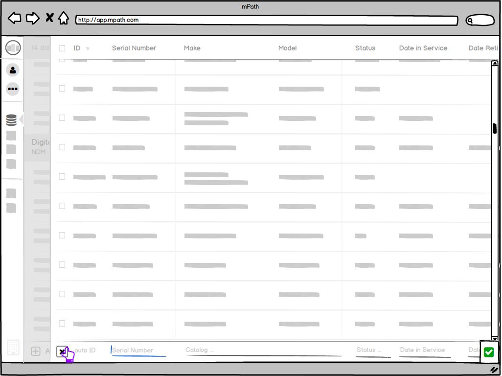 Web App - Sketches - Inline add