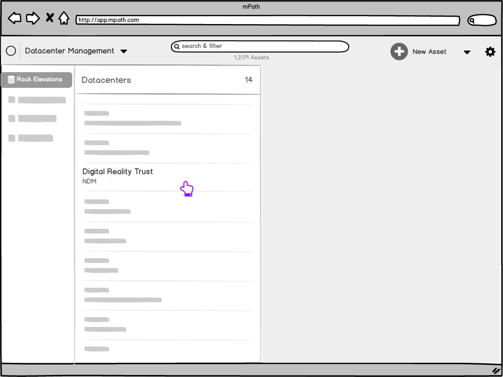 Web App - Sketches - Datacenters
