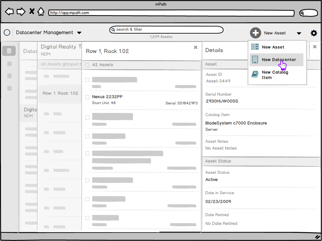 Web - Sketches - Global Compose Menu