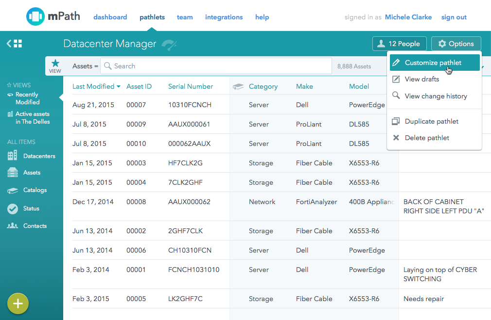 Web/Studio - Customize Pathlet